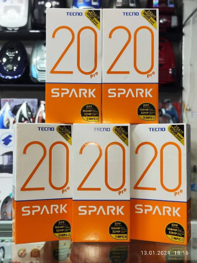 Смартфон Tecno Spark 20 Pro+ 8/128GB#2