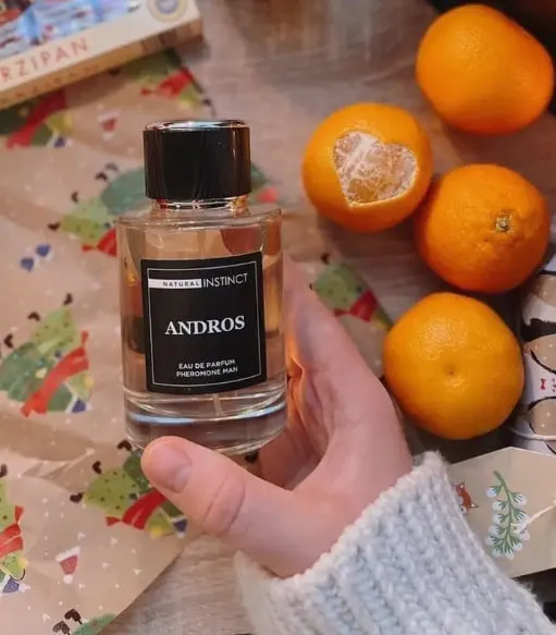Erkaklar uchun parfyum suvi feromonlar bilan chidamli Andros Natural Instinct shishasi#2