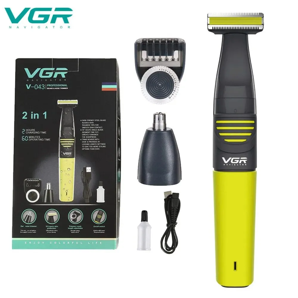 Электробритва VGR Professional V-043, Зеленый + ARKO пенка для бритья в подарок!#2