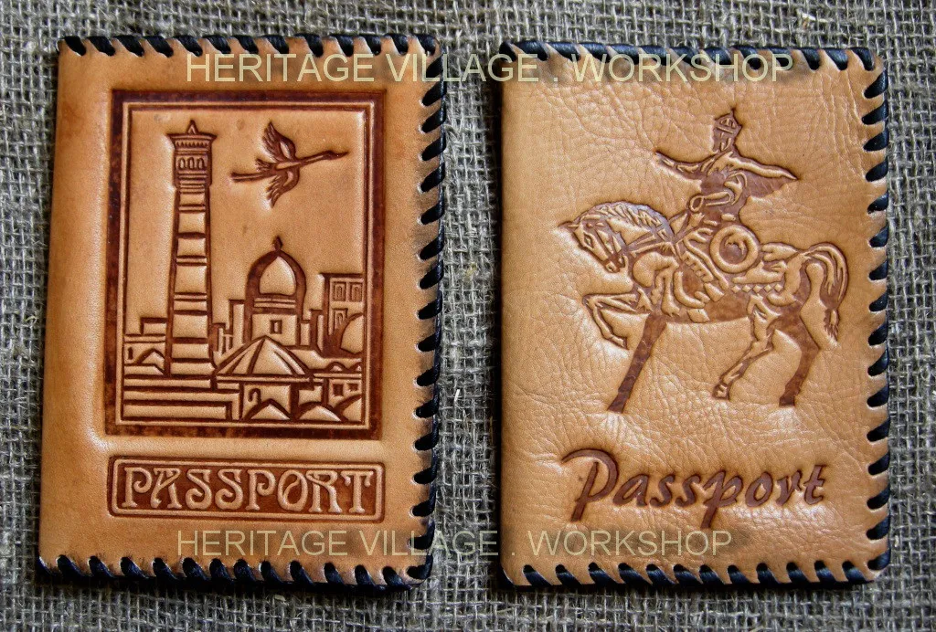 Кожаные паспортные обложки.#8
