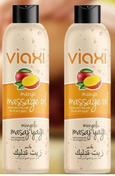 Массажное масло Viaxi с ароматом манго#2
