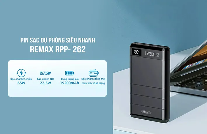 Внешний аккумулятор Remax RPP-262 87.5w 18000mAh#2