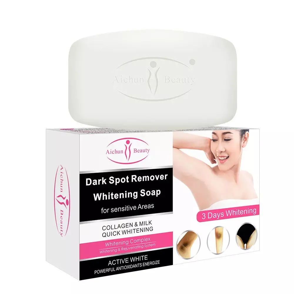 Отбеливающее мыло для интимных зон Aichun Beauty Whitening Dark Spot Remover#5