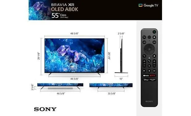 Телевизор Sony HD OLED Smart TV Wi-Fi Android#3