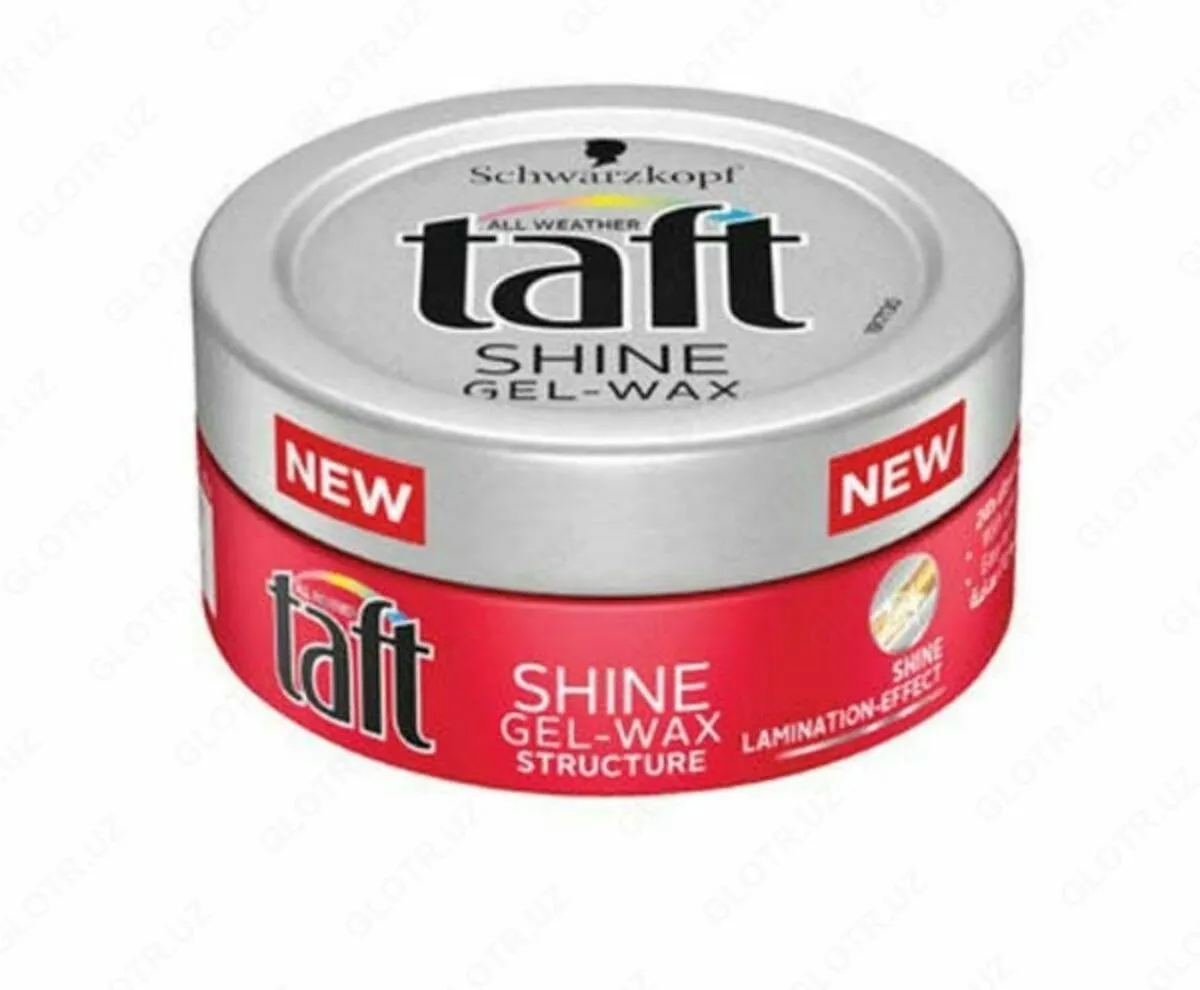 Качественный гель-воск для укладки волос - Taft Shine#2