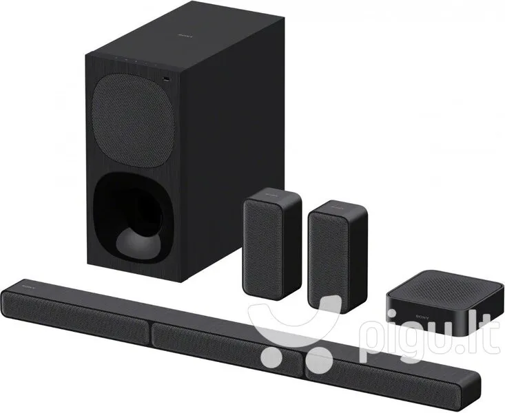 Саундбар Sony с 5.1-канальным звуком и беспроводная тыловая акустическая система | Домашний кинотеатр HT-S40R#1