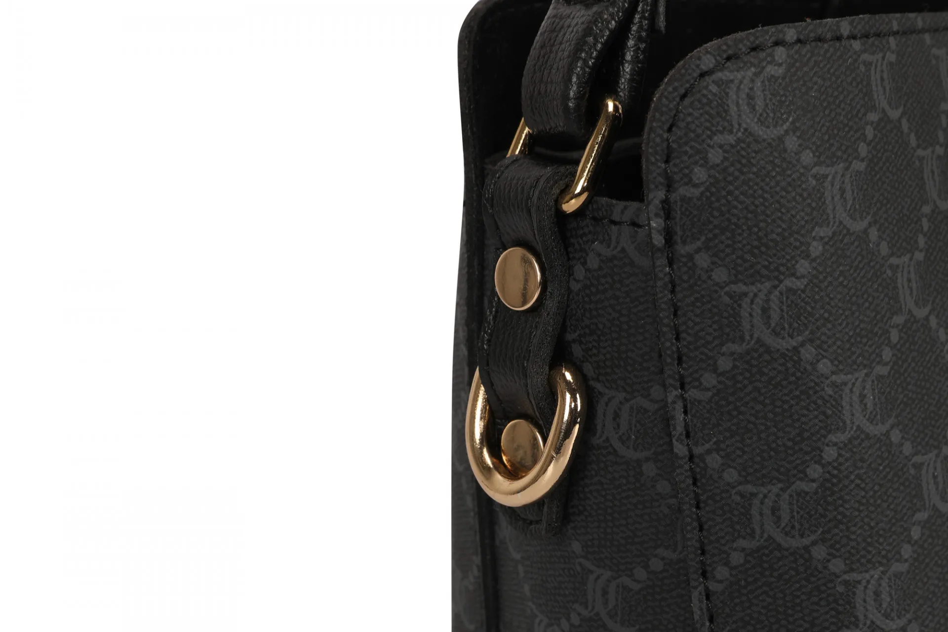 Женская сумка 1515 Черно-серая#5
