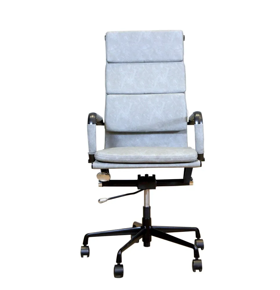 Кресло для персонала DELUXE (OT-8002H-BK) серый#2