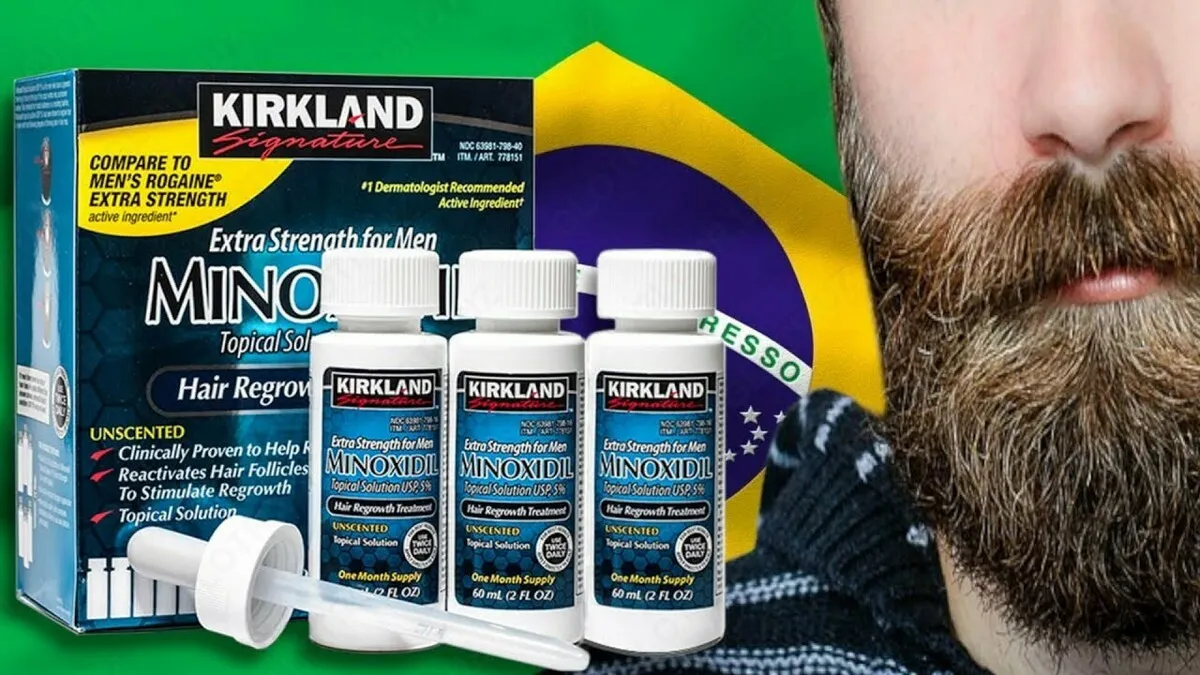 Миноксидил 5% Киркланд (Minoxidil Kirkland) средство для волос и бороды#4