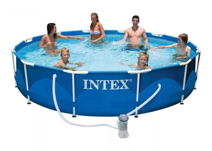 Каркасный бассейн INTEX 366х76см, 6503л, фил.-насос 2006л/ч#5