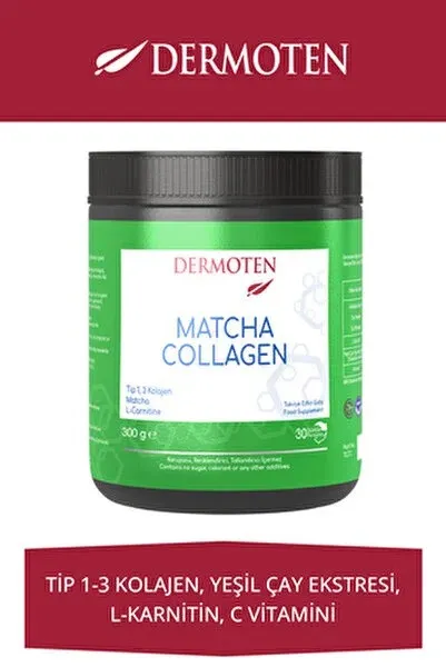Коллаген порошок Dermoten Matcha Collagen#4
