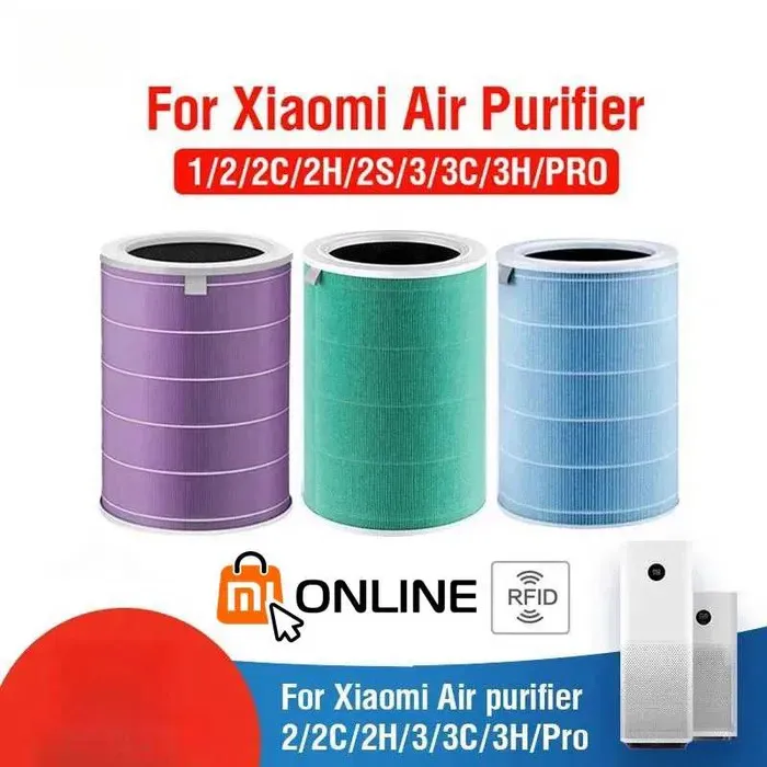Havo tozalagich uchun filtr Xiaomi Mi Air Purifier 2, 2S, 3, 3C, 3H#3