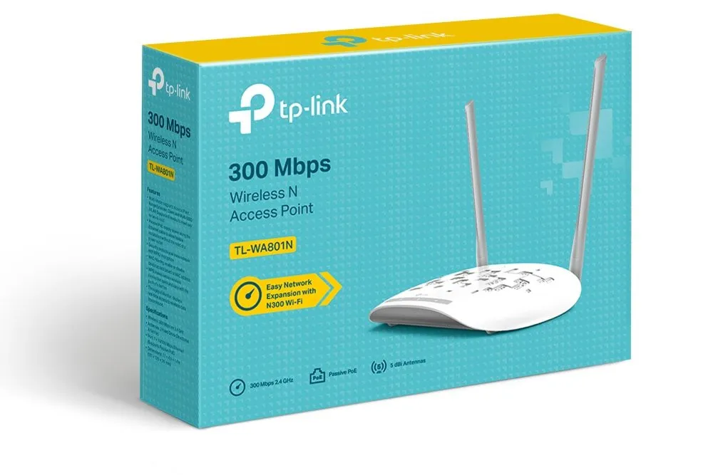 Wi-Fi kirish nuqtasi Tp-Link TL-WA801N 300M#4