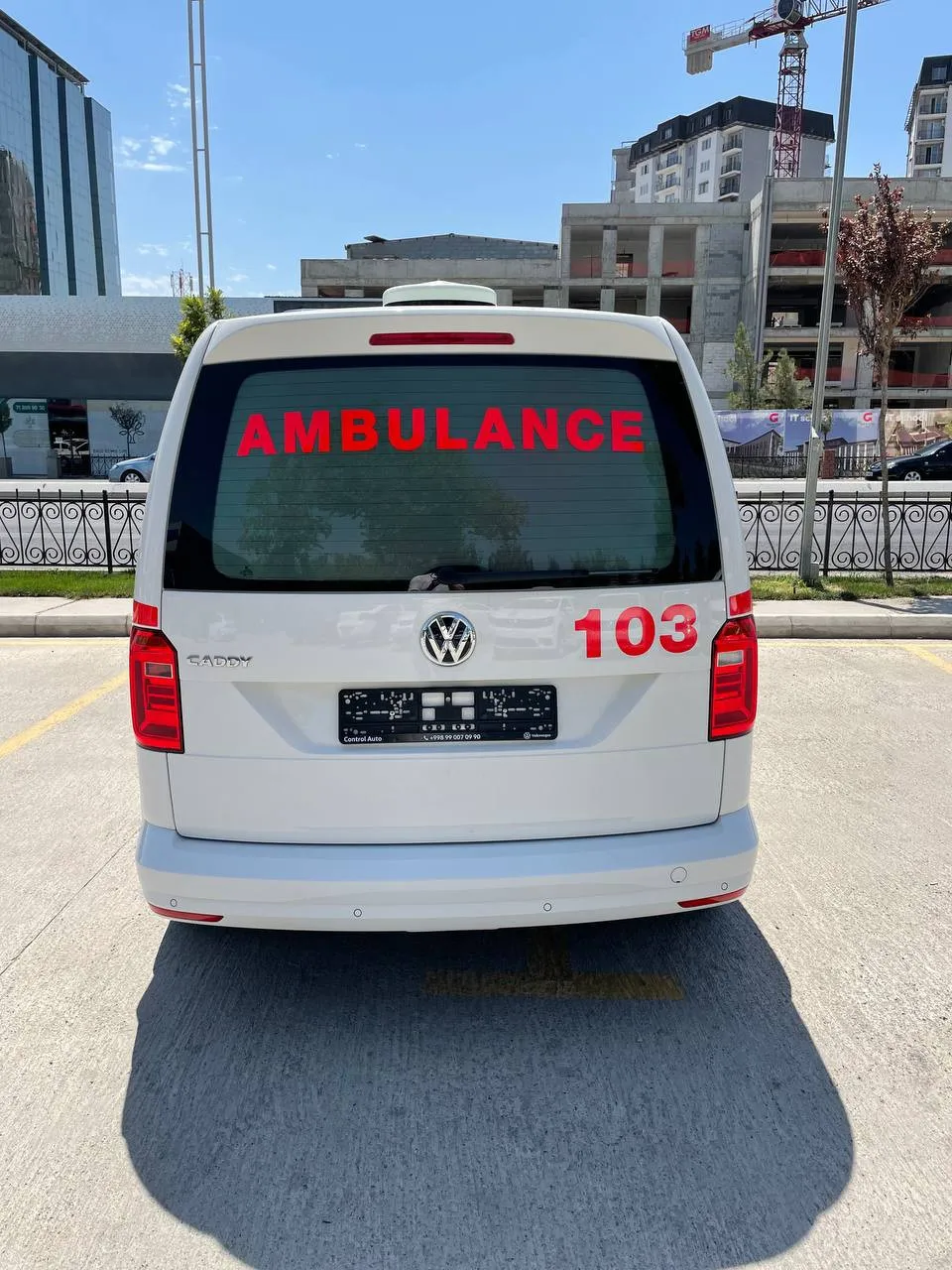 Volkswagen Caddy Ambulance   Легковой Автомобиль Фольксваген  Скорой Помощи#2
