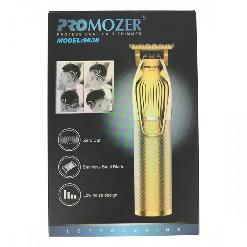 Машинка для стрижки ProMozer MZ-9838,золотой#5