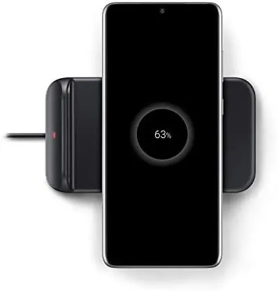 Wireless Charger Trio заряжайте до 3 устройств одновременно - для телефонов, наушников, часов и устройств Apple iPhone Galaxy, черный (версия для США)#5