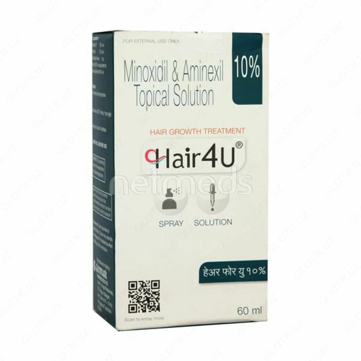 Миноксидил Hair 4u 10%(India)#4