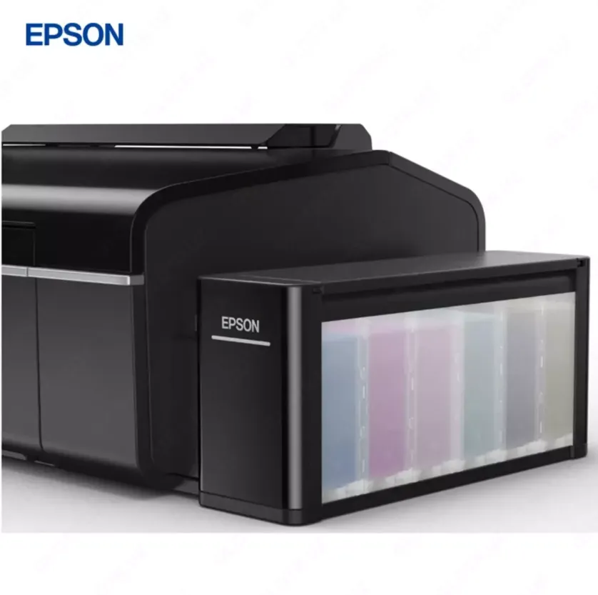 Струйный принтер Epson L805, цветная, A4, 38 стр/мин (цветн. А4), USB, Wi-Fi, черный#4