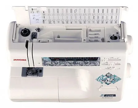 Швейная машина Janome ArtDecor 724E | Швейных операций 25#7