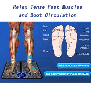 Тренажёр-миостимулятор EMS Foot Massager, для мышц ног и стоп#6