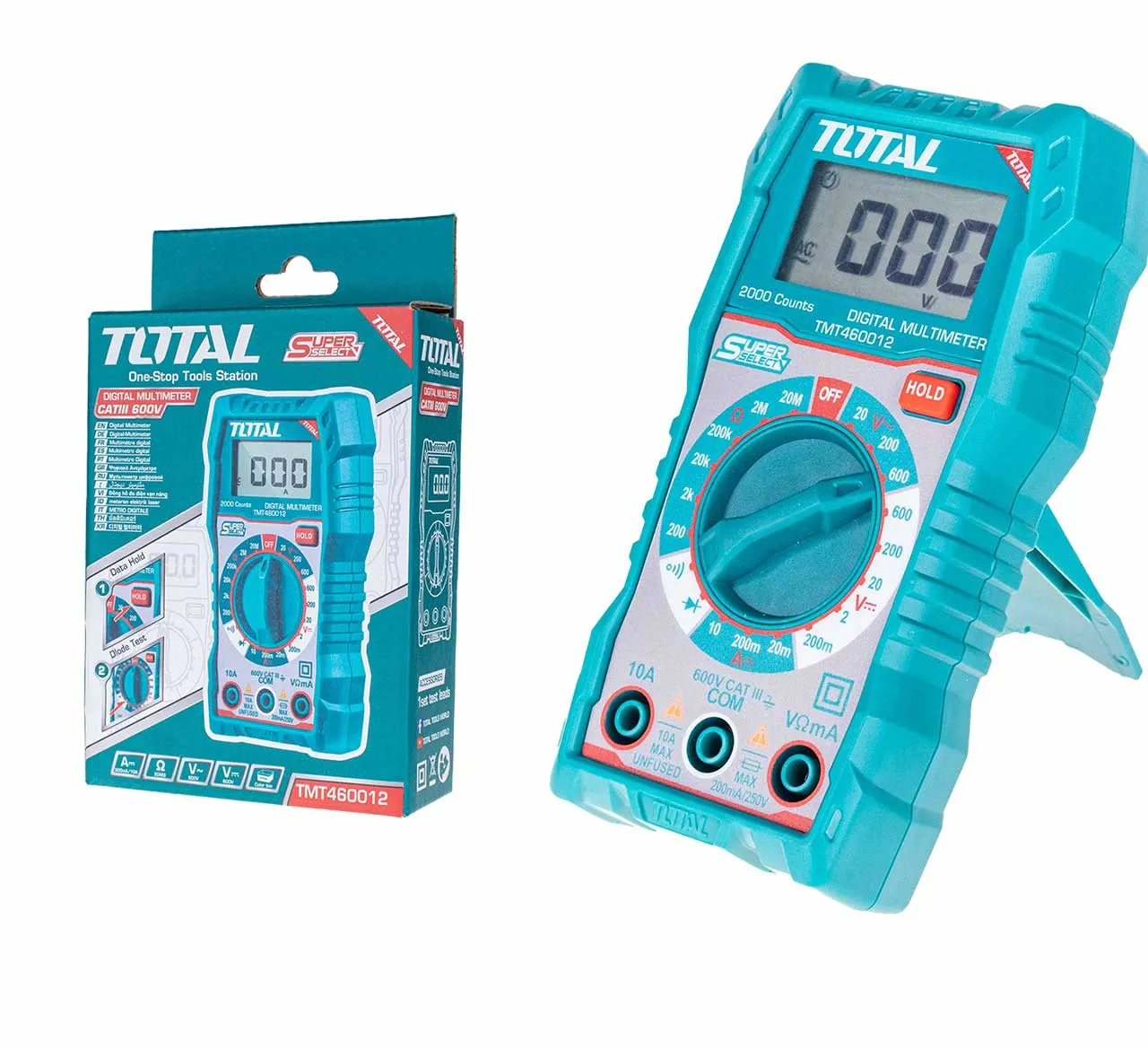 Цифровой мультиметр TOTAL TMT460012#1