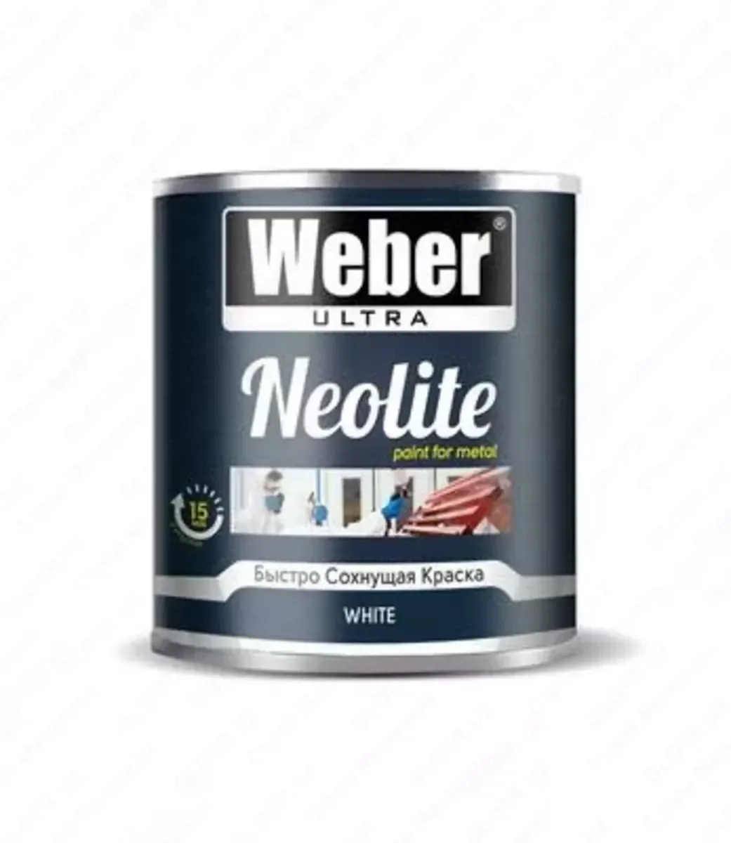 Краска Weber 2.5 кг белая#2