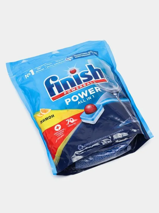 Средство для мытья посуды FINISH Power 70 таблеток х4#3