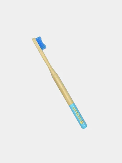 Детская зубная щетка  натурального бамбука Zoolpack  Разные цвета (152C)#4