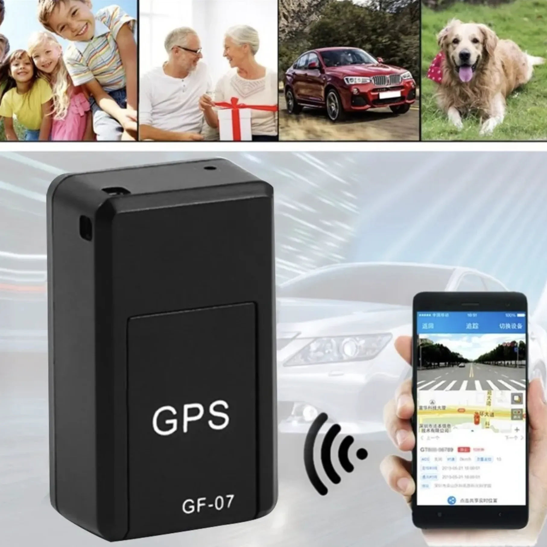 Магнитный мини GPS трекер устройство отслеживания и позиционирования в режиме реального времени#2