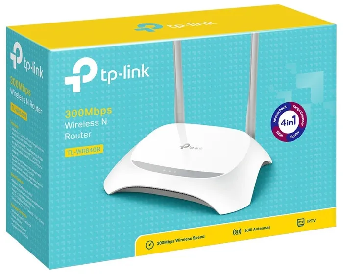 Wi-Fi роутер TP-LINK TL-WR840N N300#4