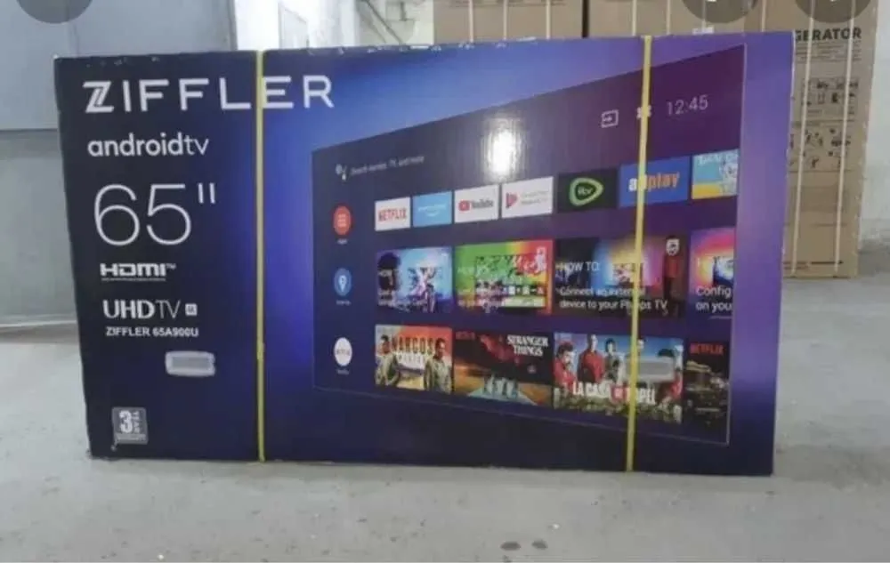 Телевизор Ziffler 43" 1080p Full HD LED Smart TV Wi-Fi Android#3