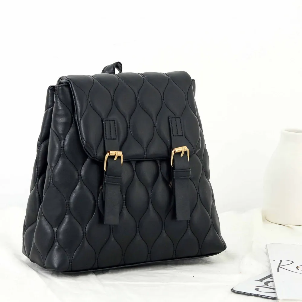 Женский рюкзак с вышивкой B-BAG BP-4526S Черный#1