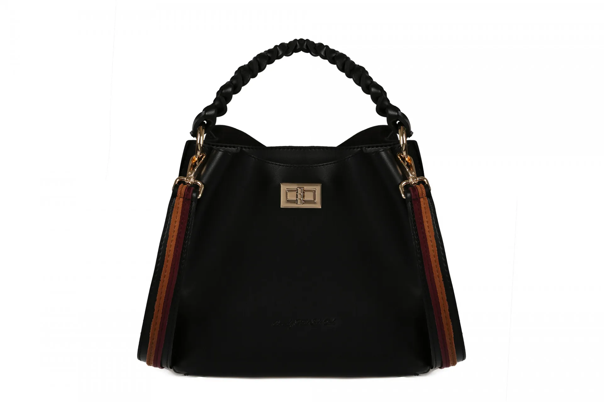 Женская сумка 1102 Черная#3