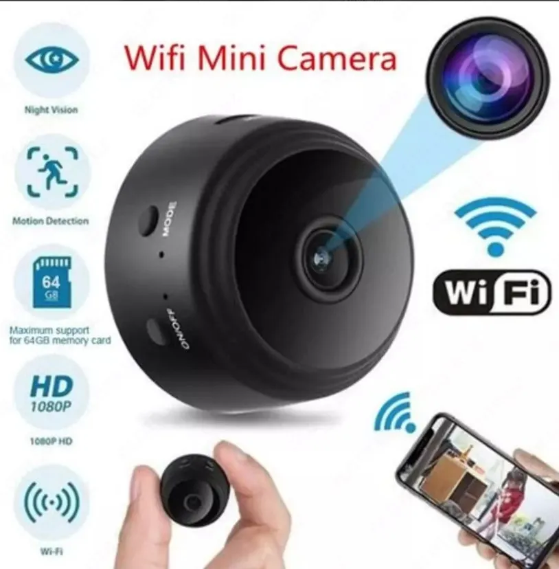 Mini камера A9 WiFi 1080P Full HD#2