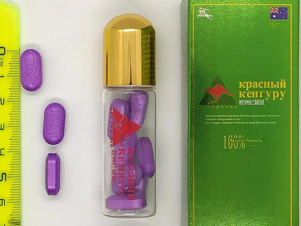 Qizil kenguru erkaklar jinsiy kuchini oshirish uchun tabletkalar (10 tabletka)#2