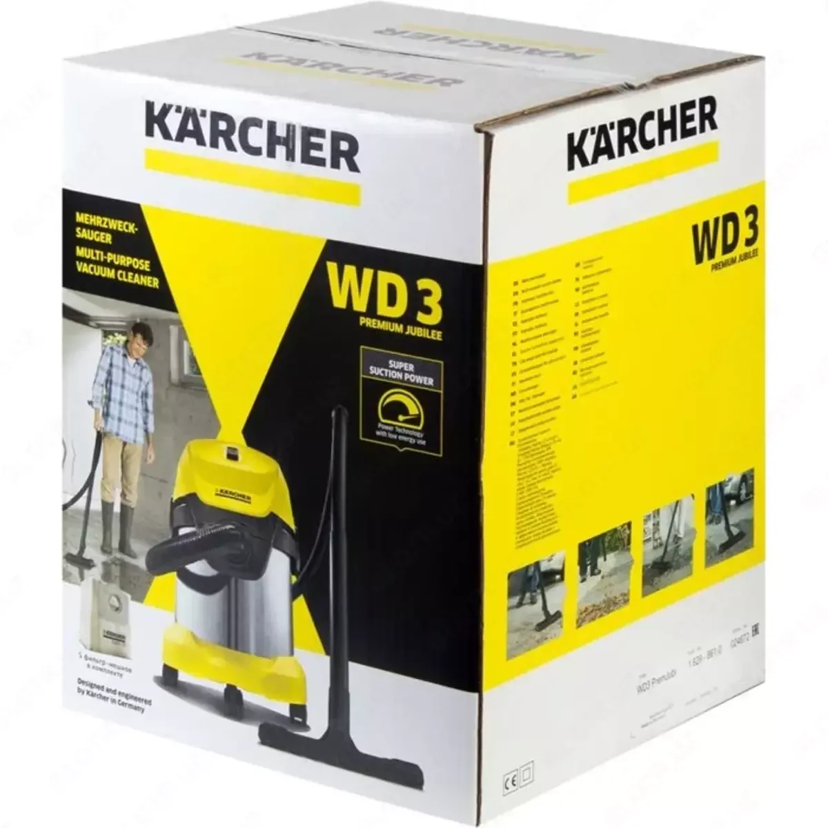 Хозяйственный пылесос Karcher WD 3 Premium#6