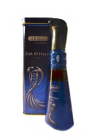 Масло для волос Hemani Zait Al Hayee с Жиром Кобры (250 мл)#6
