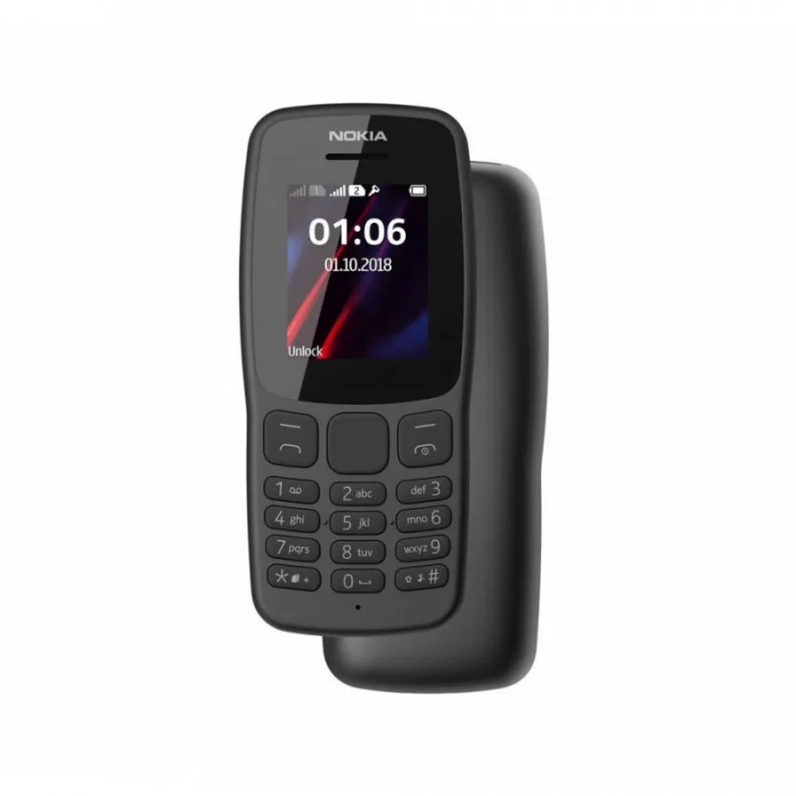 Телефон Nokia 106 Dual Sim (VIETNAM ORIGINAL) Black#1