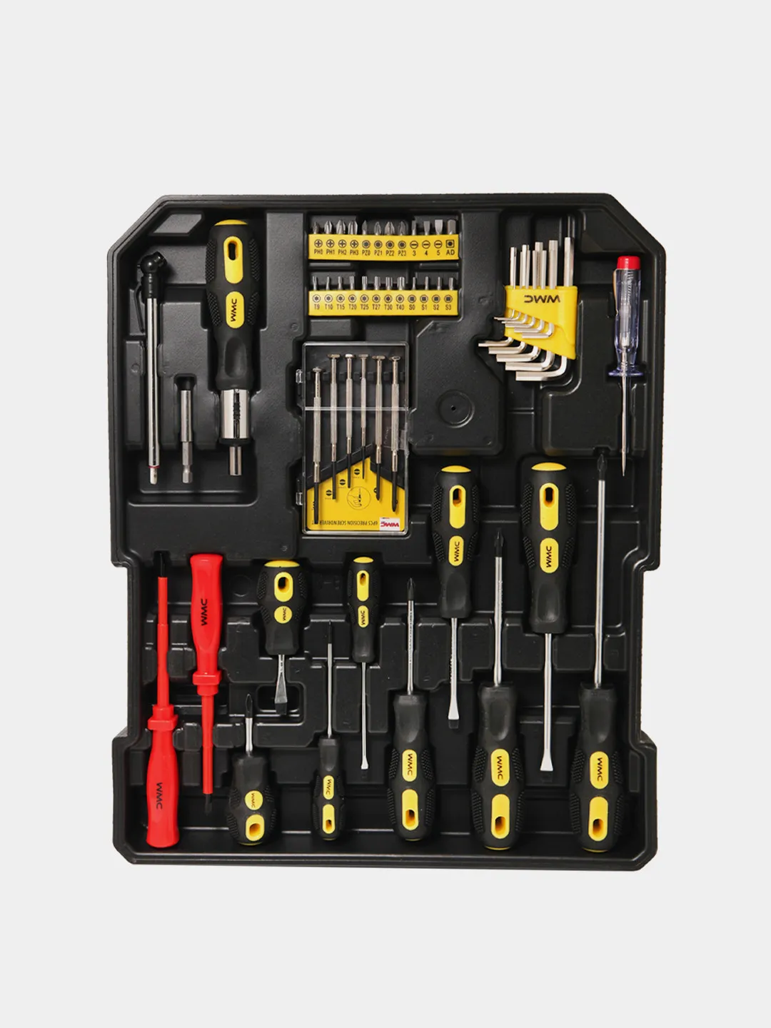 Дорожный кейс WMC Tools с набором инструментов из 186 предметов#5