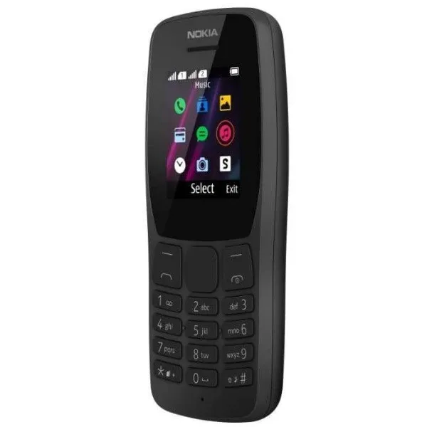 Mobil telefon Nokia 110 / 4G / Black / Dual Sim#3