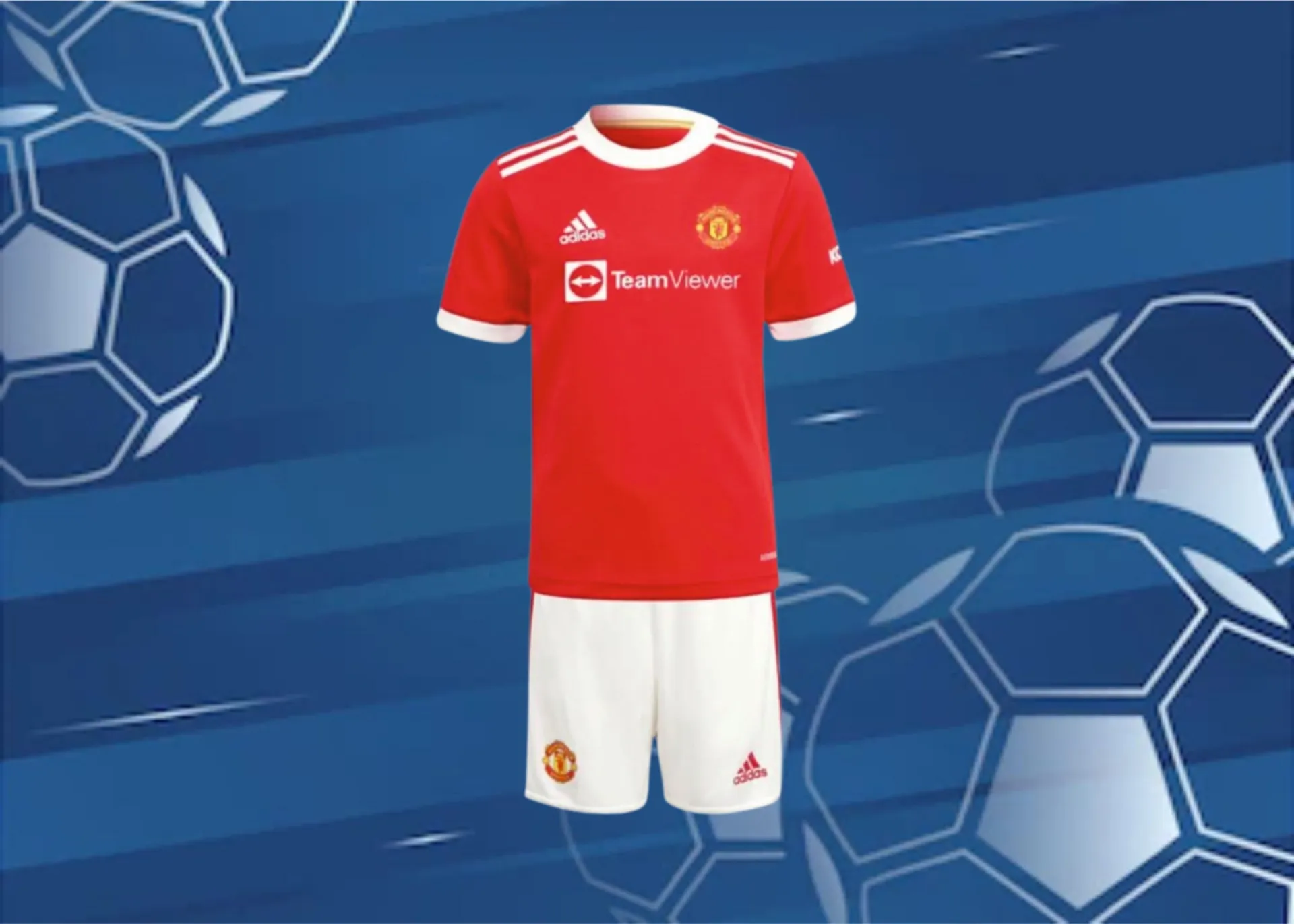Футбольная форма Adidas FC Man UNT Красный#1