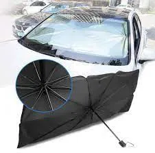 Зонт-тент солнцезащитный на лобовое стекло автомобиля#3
