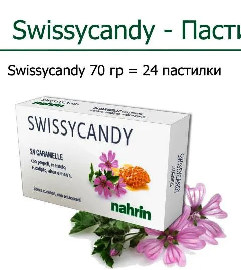 Swiss throat lozenges "Swissycandy" Swiss Nahrin, Switzerland#2