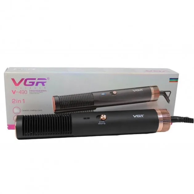 Фен щетка для волос VGR V-490#7