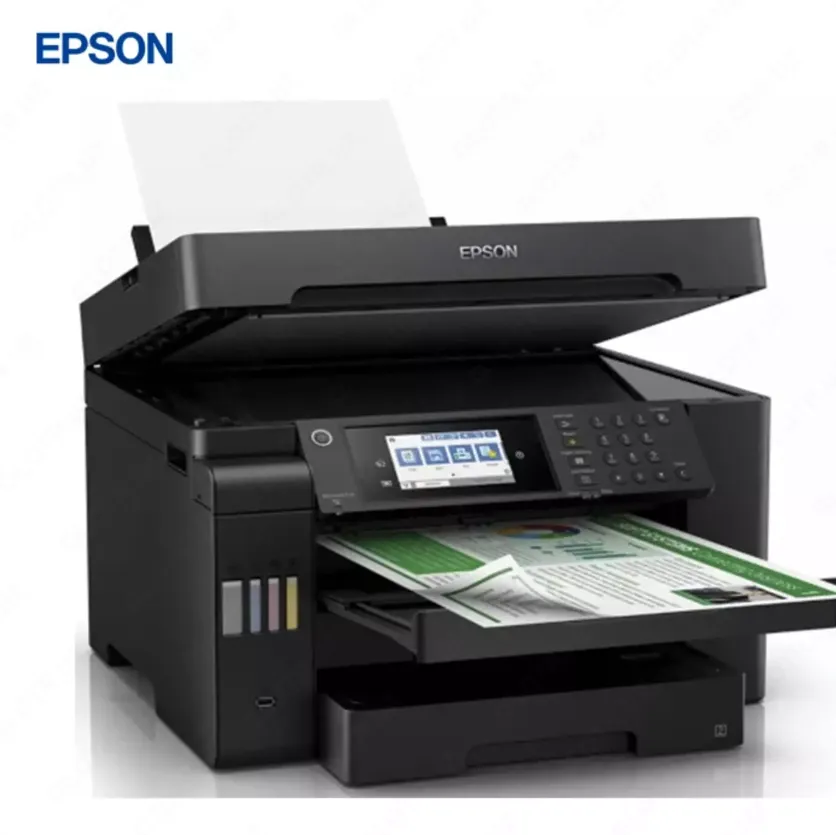 Струйный принтер Epson L15150, цветная, A3, 22 стр/мин (цветн. А3), AirPrint, Ethernet (RJ-45), USB, Wi-Fi, черный#4
