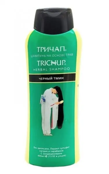 Шампунь на основе трав против выпадения волос Trichup Herbal shampoo (450 мл.)#4