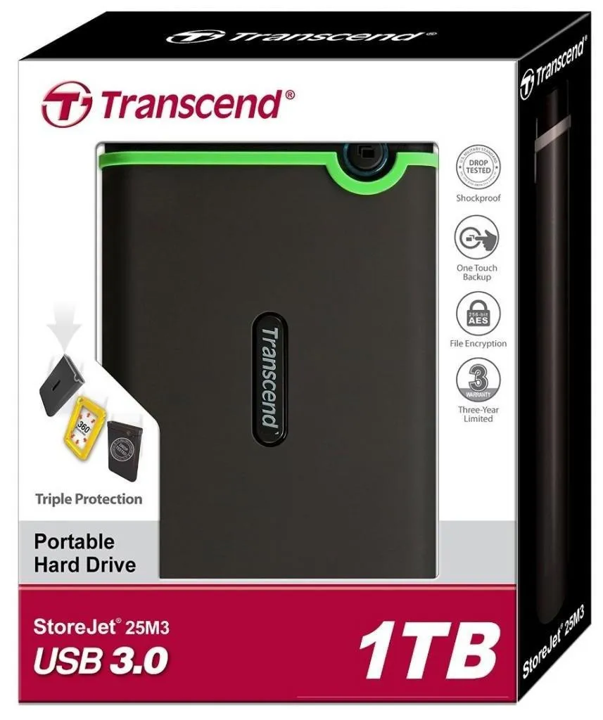 Внешний HDD Жесткий диск Transcend 1TB#2