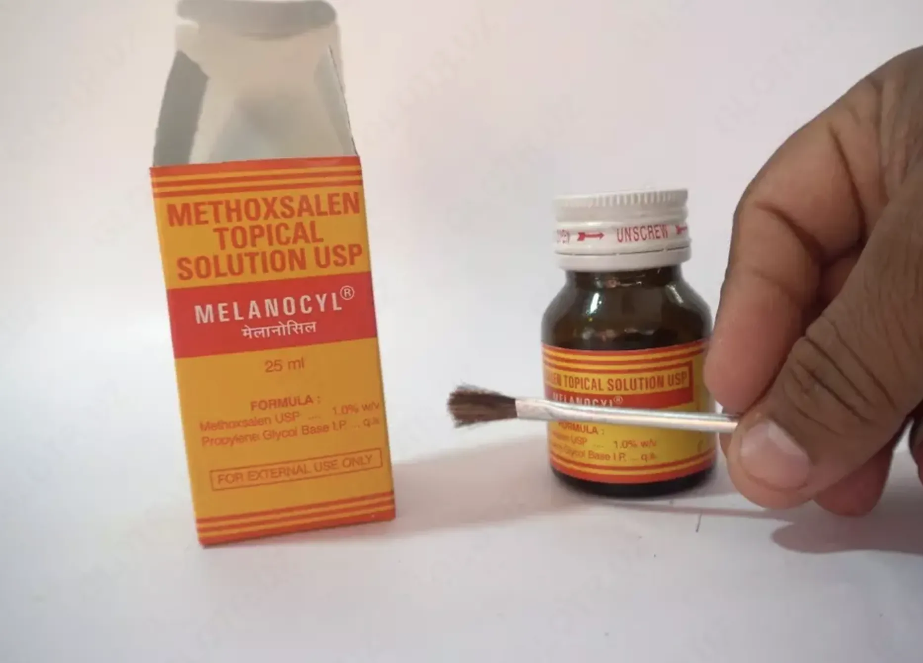 Меланоцил раствор от кожной болезни витилиго - Натуральная#3