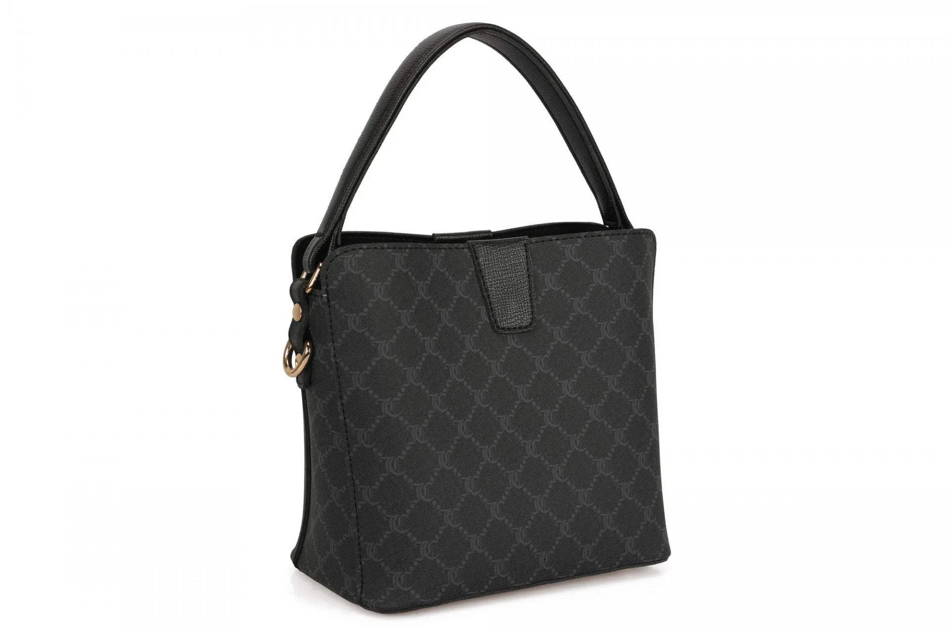 Женская сумка 1515 Черно-серая#2