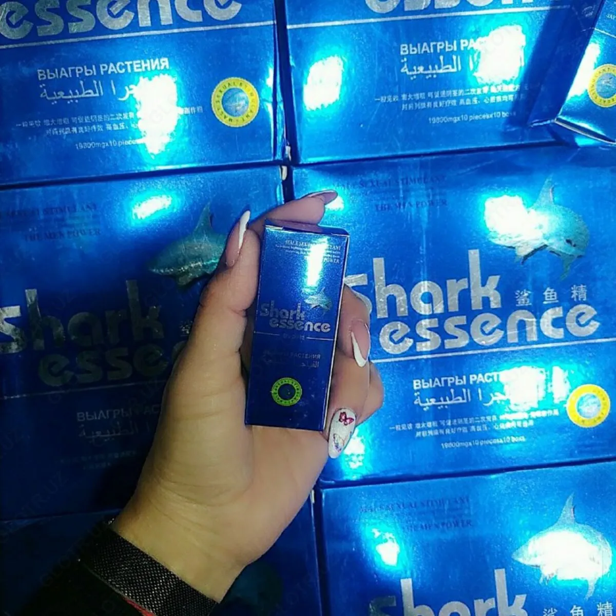 БАД с экстрактом виагры акулы Shark Essence (10 таблеток)#4